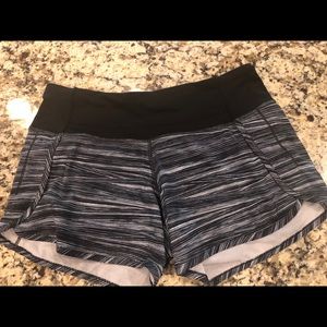 Lululemon run times shorts- size 4